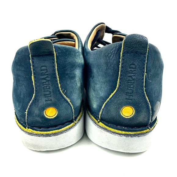 Samuel Hubbard Hubbard Free Vibram Blue Suede Walking Shoes M1100-016 Men’s Sz 9 - Picture 4 of 9